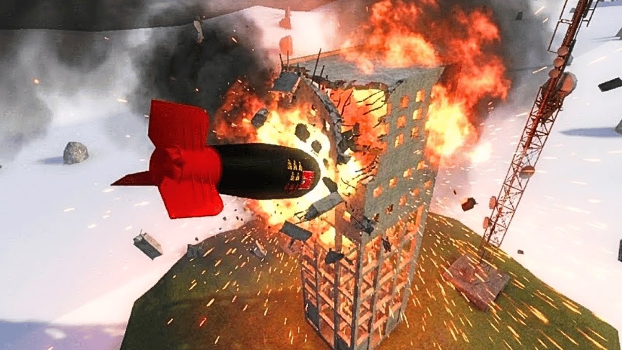Garry's Mod Nuclear Bomb Explosion | Physics Compilation #7