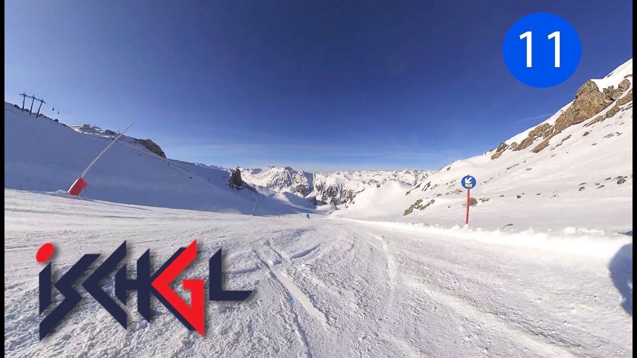 Ischgl Piste 11 Blue | POV Ski and Snowboard