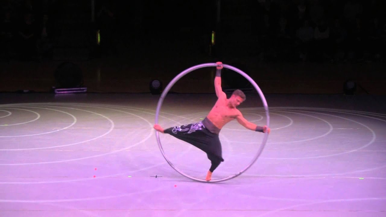 CYR WHEEL - Robert Maaser - DGI International GymShow 2014