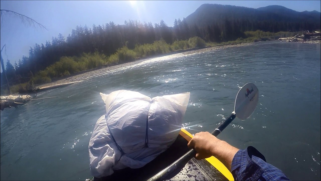 Hoh River packrafting