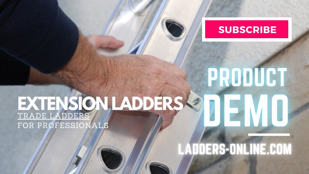 Maximise Your Reach with This DIY Triple Section Aluminium Extension Ladder Demo!