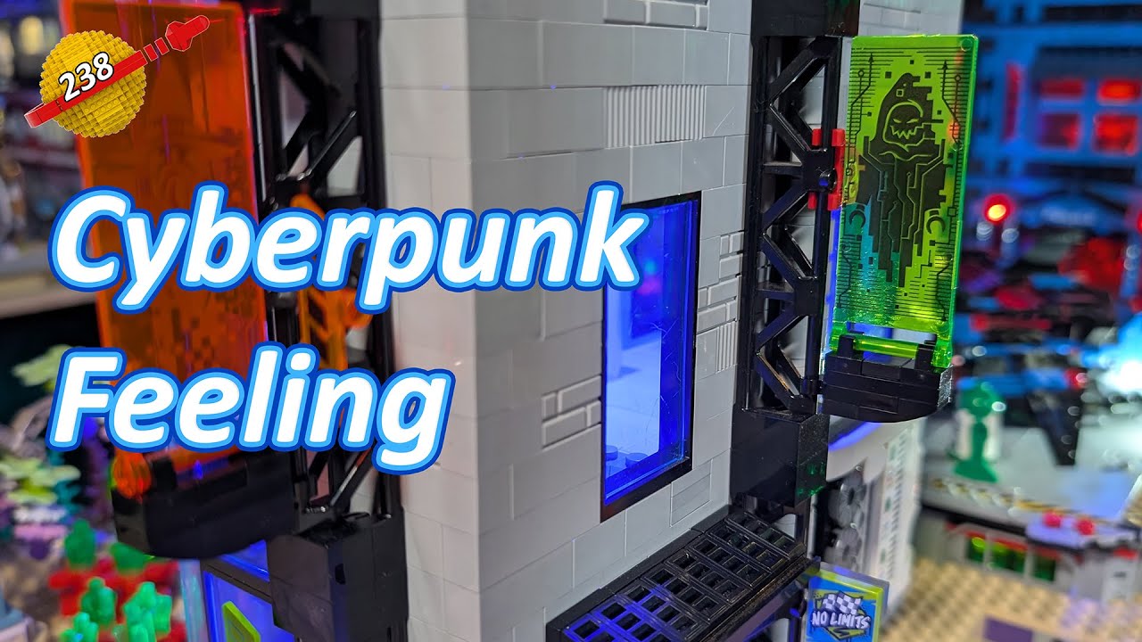 Neonschilder und Cyberpunk - LEGO Space City (238)