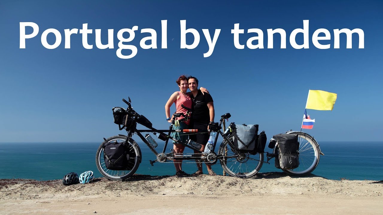 Trip in Portugal by tandem bicycle