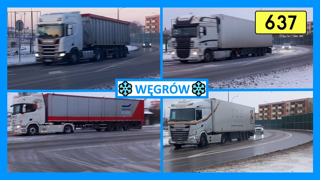 Truckspotting w Węgrowie | Zima Trzydziestolecia 2026
