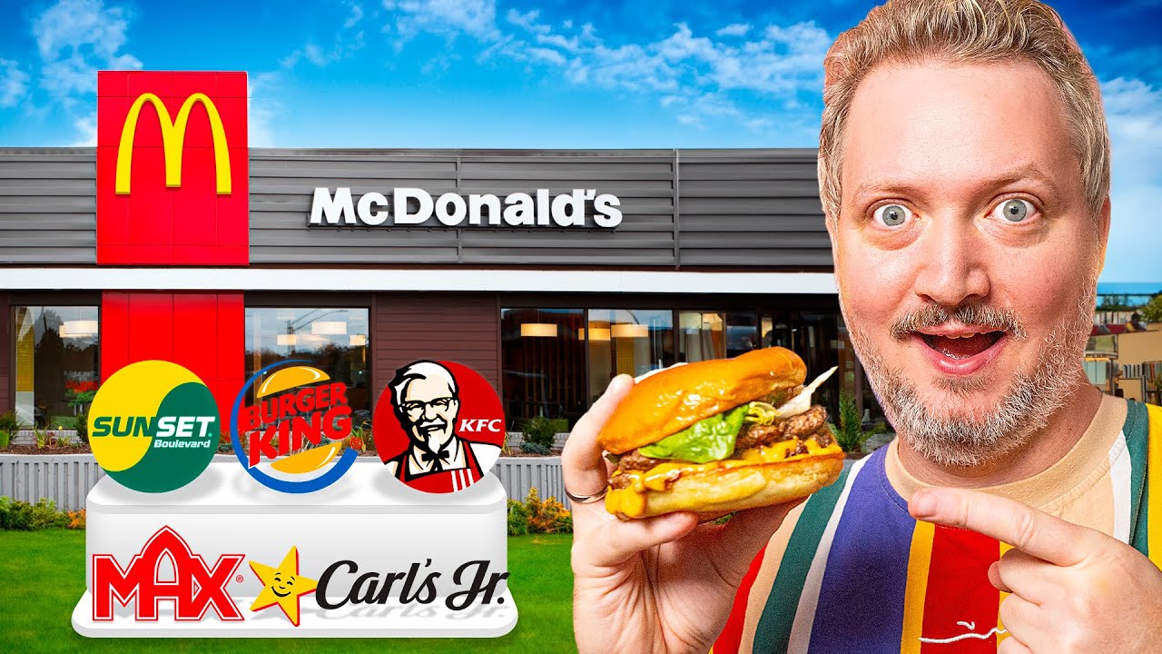 Jeg Fandt Den BEDSTE fast food burger i *Danmark*!