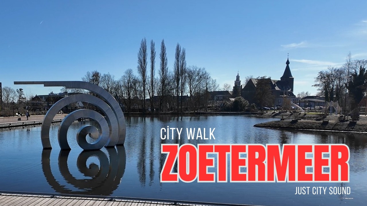 Zoetermeer Walking Tour (4K) | Stadshart, Promenade, Grote Dobbe, Dorpsstraat | No Commentary 🇳🇱