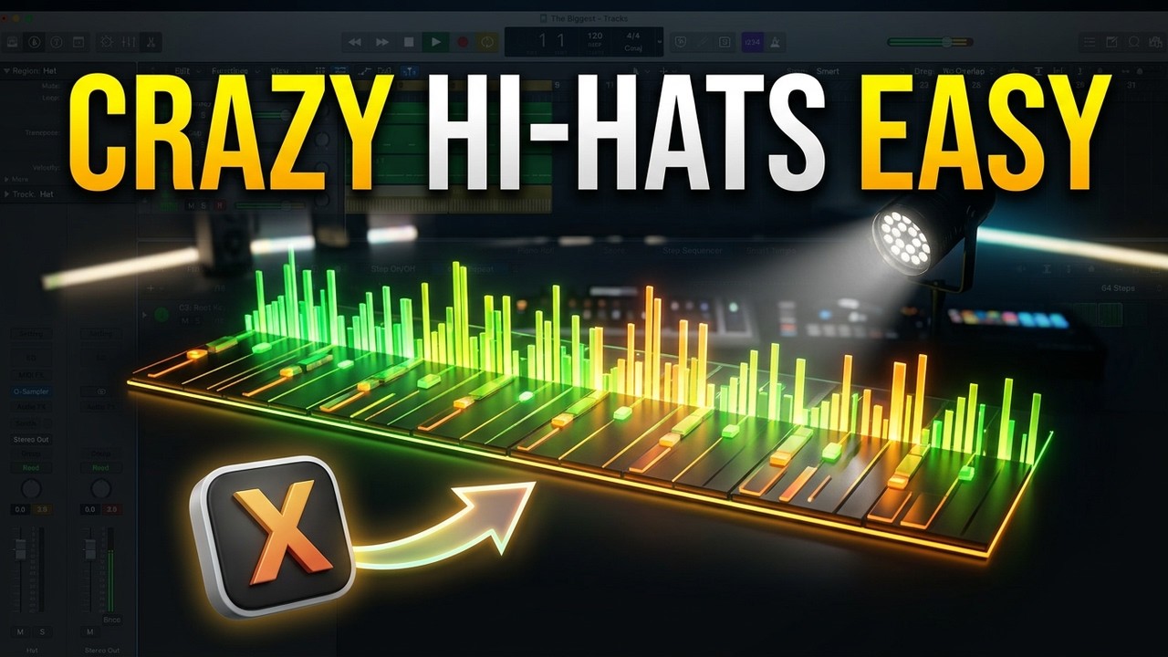 Advanced High Hat Tutorial In Logic Pro X