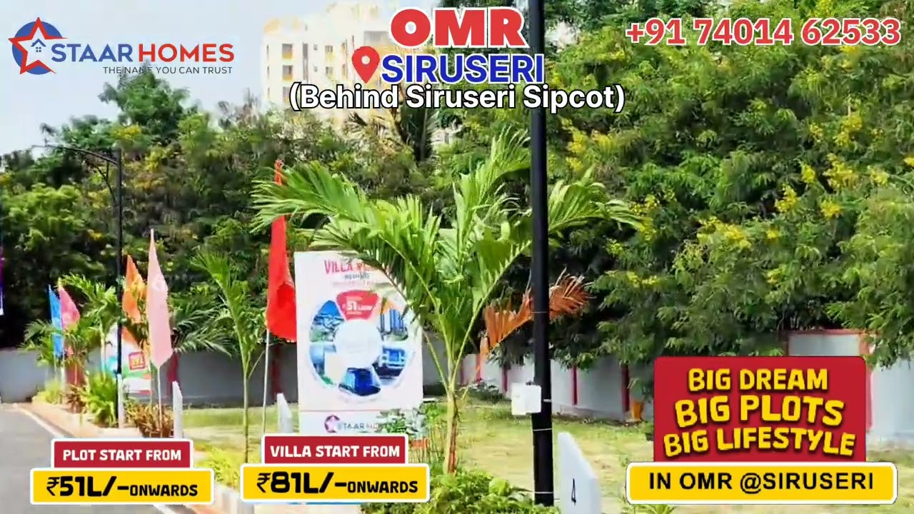 Siruseri Plots|Amethyst near to metro 7401462533 #siruseriplots #navalurplots #padurplots #tharamani