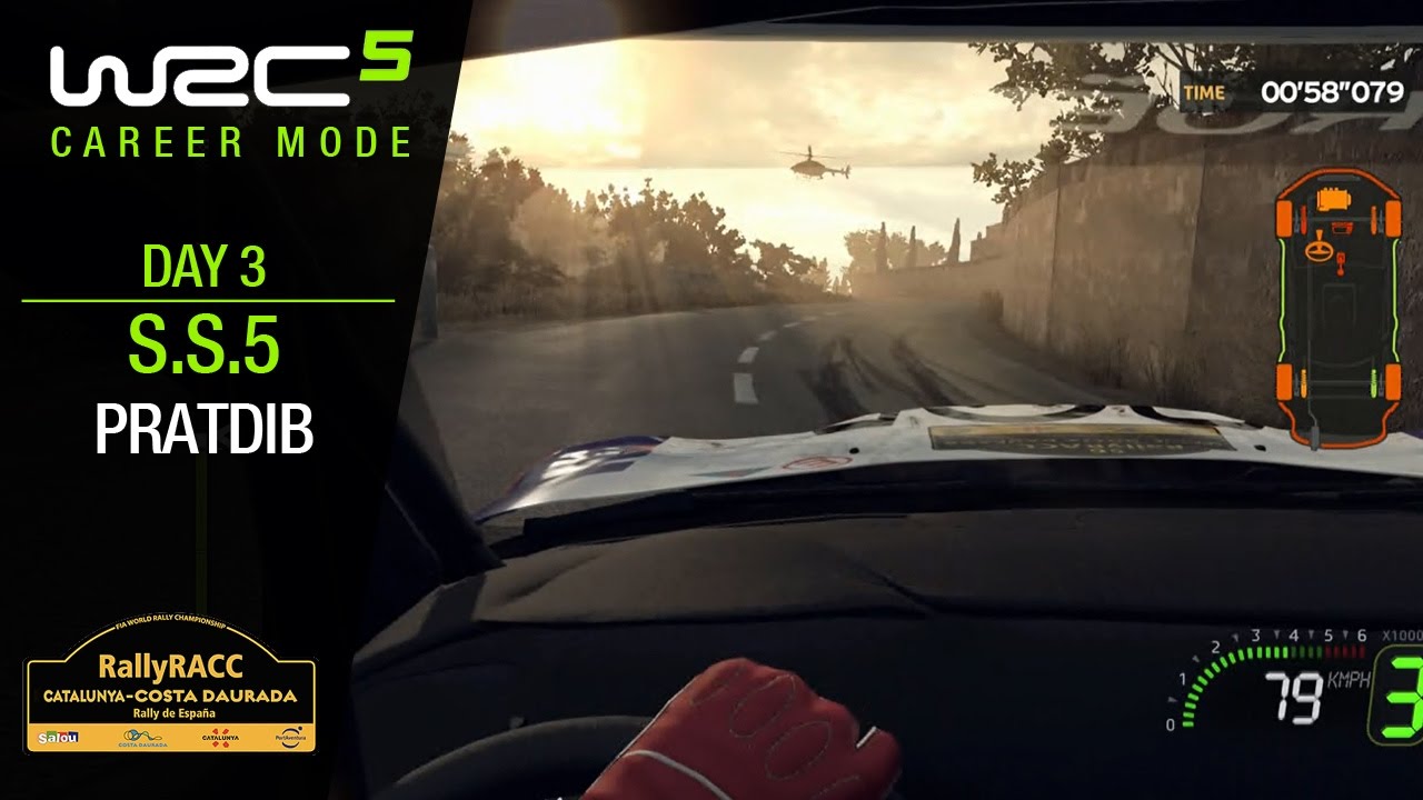 WRC 5 Carreira #36 - Rally de Espa&ntilde;a 2015: Dia 02 - S.S.5 (Pratdib)