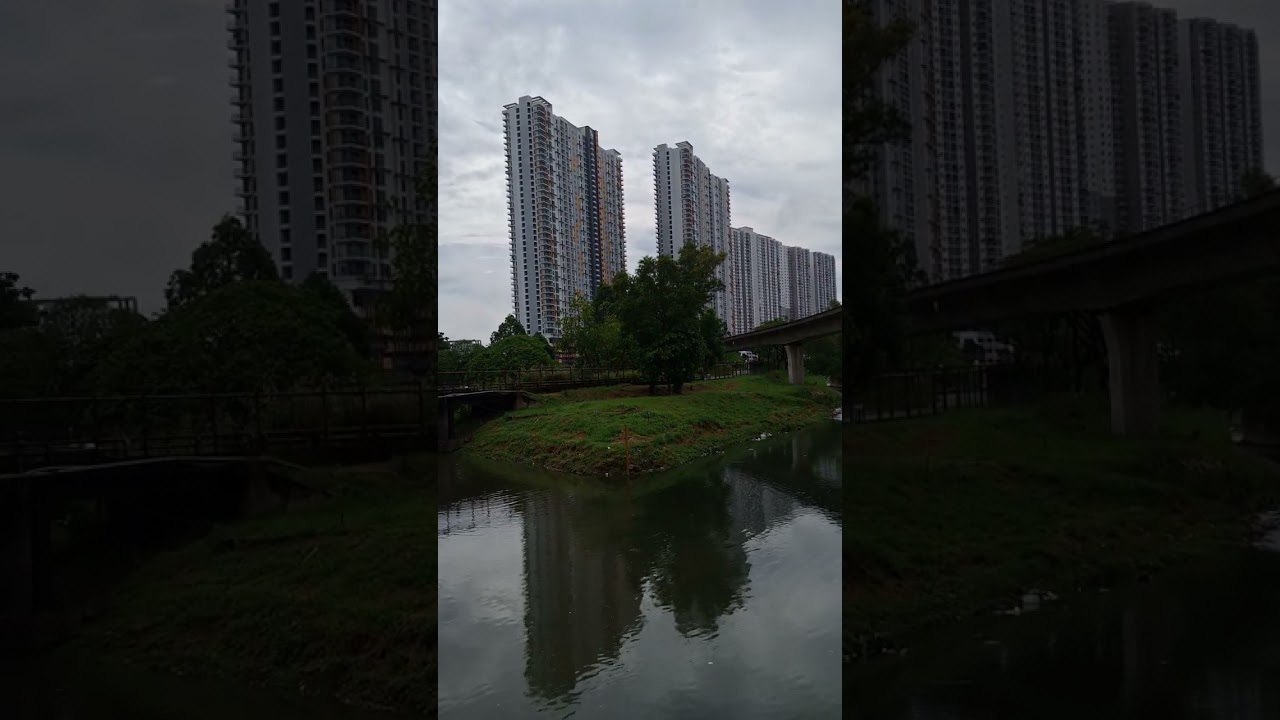 5:31 Min of Pollution: Sungai Kuyoh Contamination & Rubbish near LRT Station Bukit Jalil
