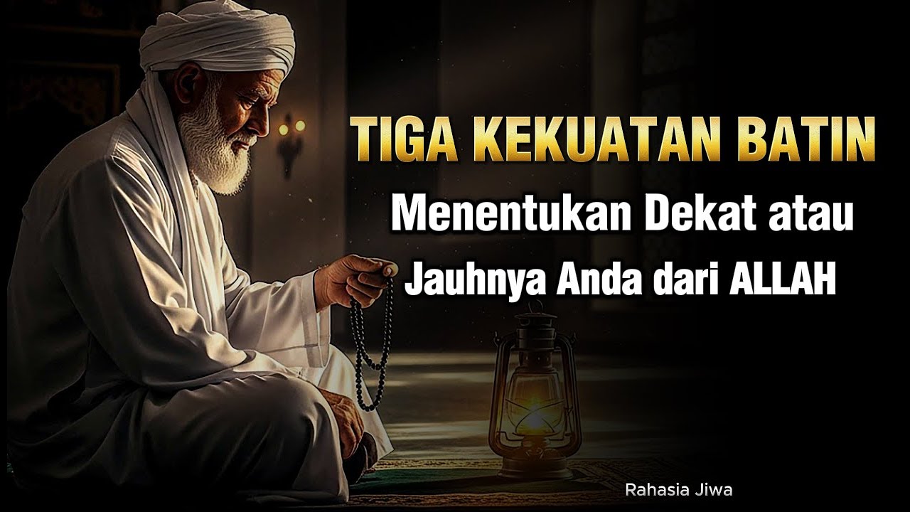HAKIKAT AKAL, NAFSU, DAN RUH | TIGA KEKUATAN YANG MEMBENTUK DIRI SEJATI ANDA