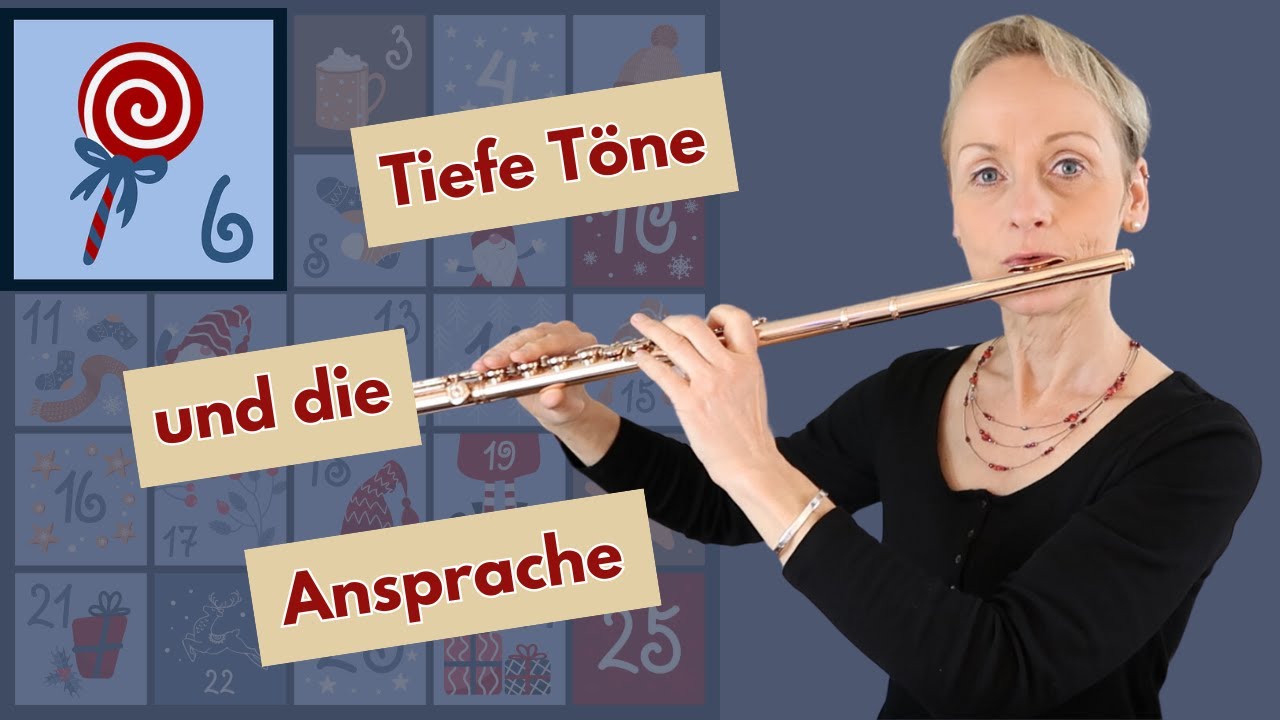24 Flötentipps: Knackige tiefe Töne spielen ohne Kiekser