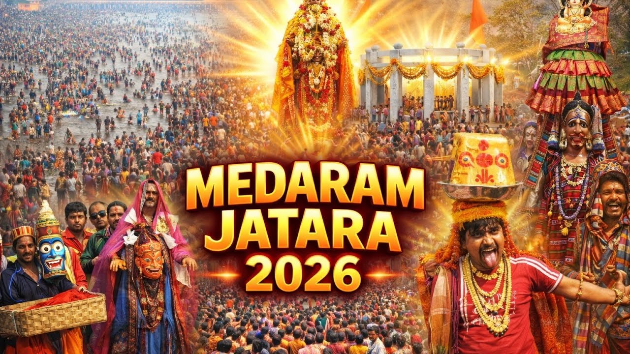 Medaram Sammakka Sarakka Jatara 2026 || Telangana Kumbh Mela || Medaram Jatara 2026