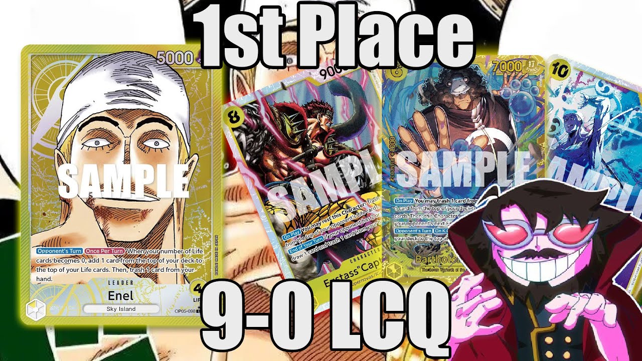 9-0 Undefeated LCQ Профиль колоды Enel с @Favorite.anime.villain | One Piece Card Game