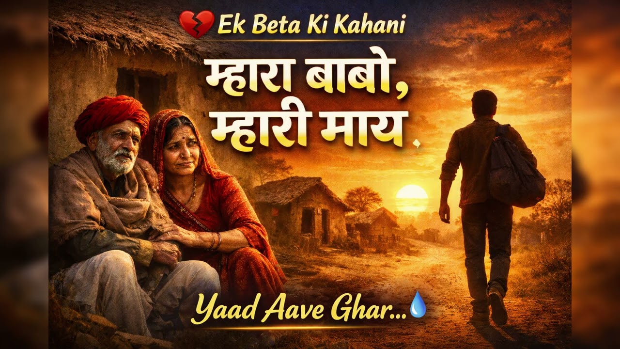 म्हारा बाबो, म्हारी माय 💔 | Heart Touching Marwadi Song 2026