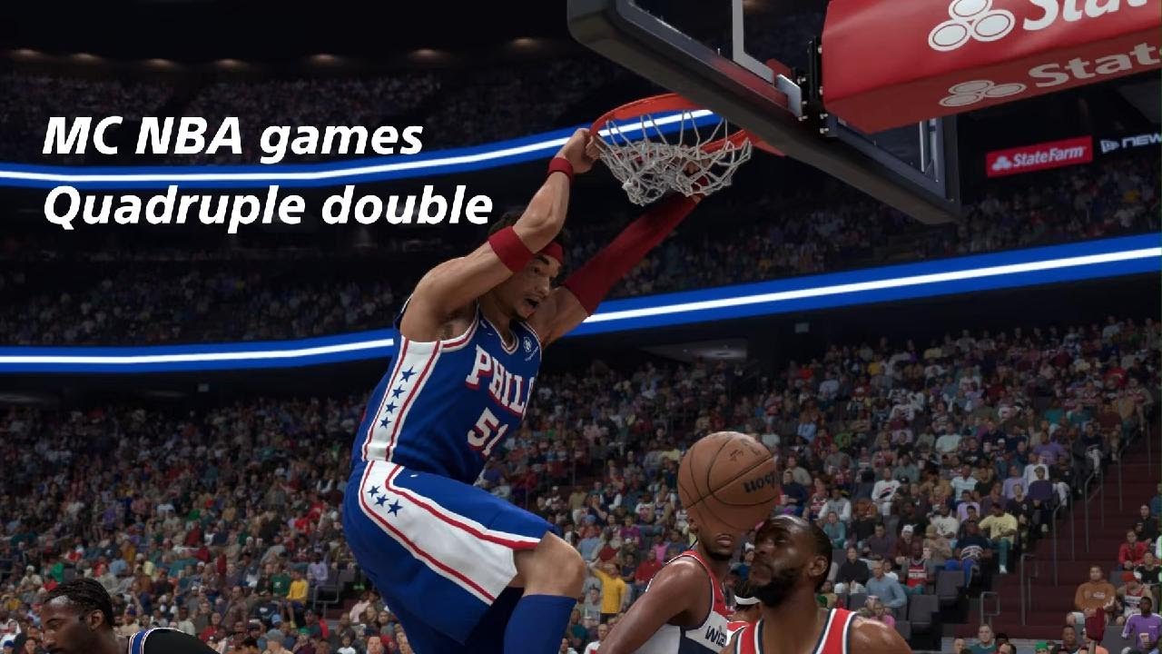 NBA 2K26_MC NBA games 4C4 WAS Quadruple double
