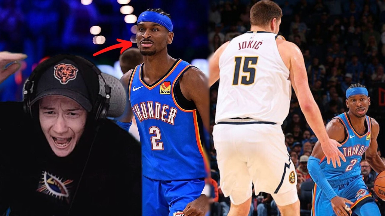 SGA DID THIS?! Reacting to Thunder vs Nuggets...