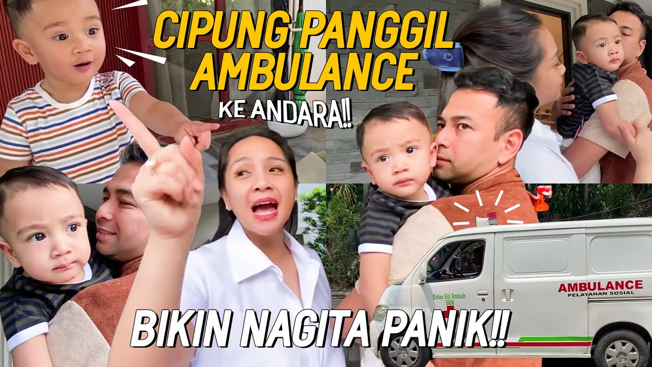KERANDOMAN CIPUNG BIKIN RAFFINAGITA GELENG KEPALA!! CIPUNG TIBA-TIBA BAWA MOBIL AMBULANCE KE RUMAH!!