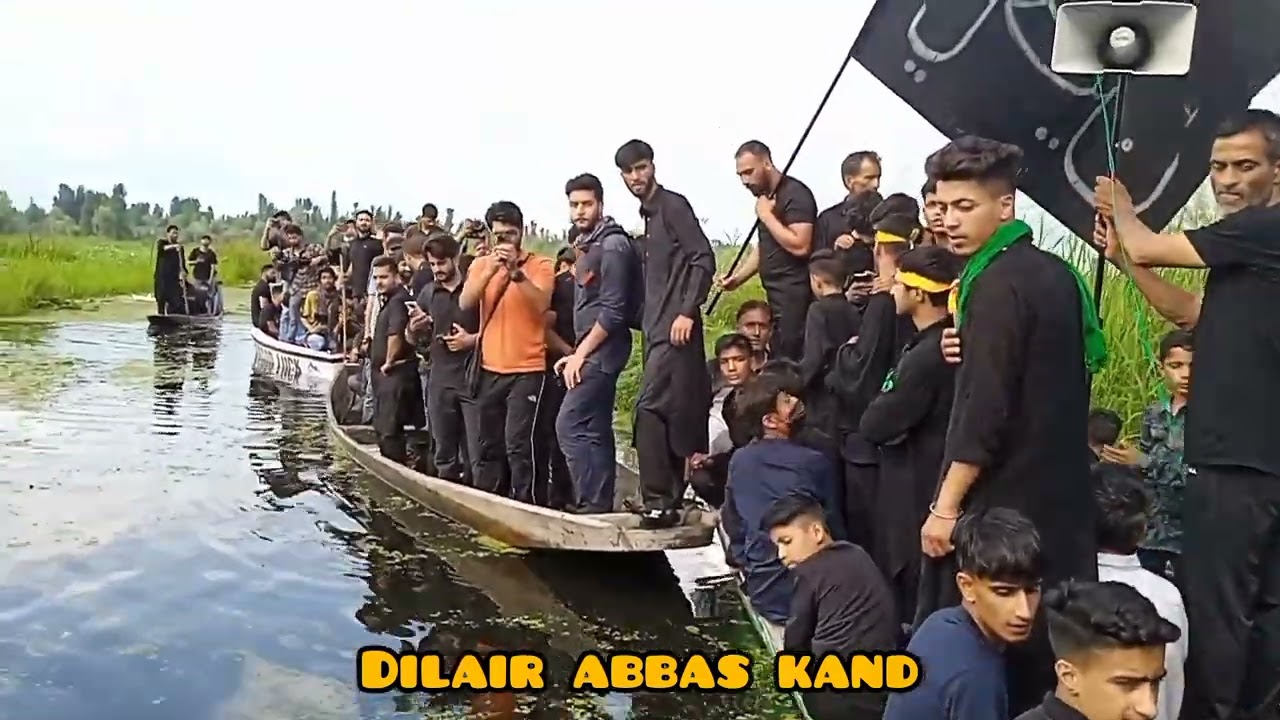 Historical Juloos procession in Boats | Muharram In Kashmir 2022