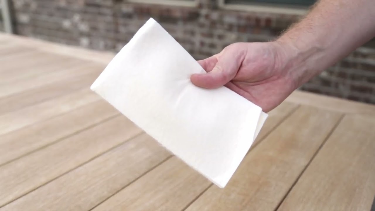 How to Easily Protect your Teak Table from Wine, Food, Butter, & Water Stains with Teak Protector