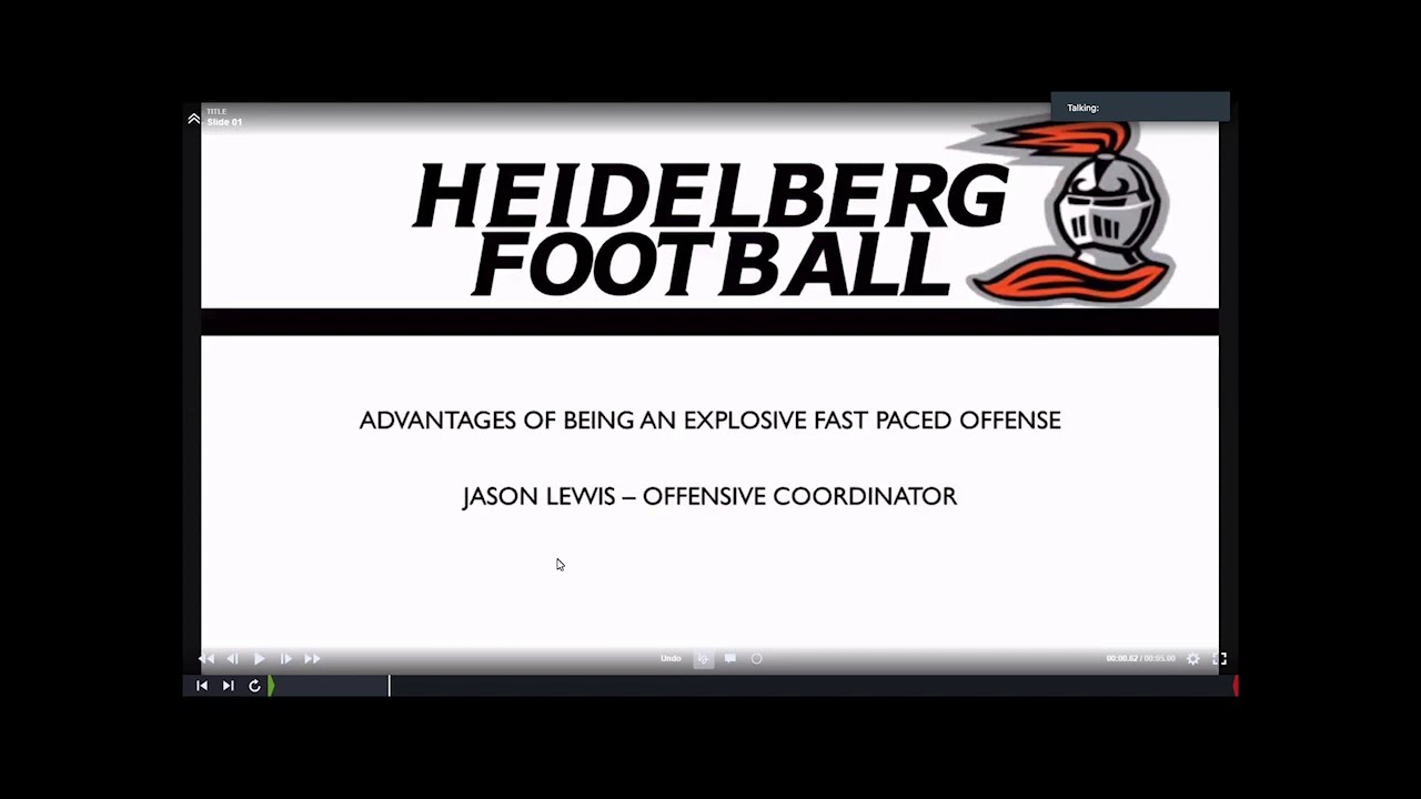 Advantages Of Being An Explosive Fast Paced Offense - Jason Lewis - Heidelberg Univ.