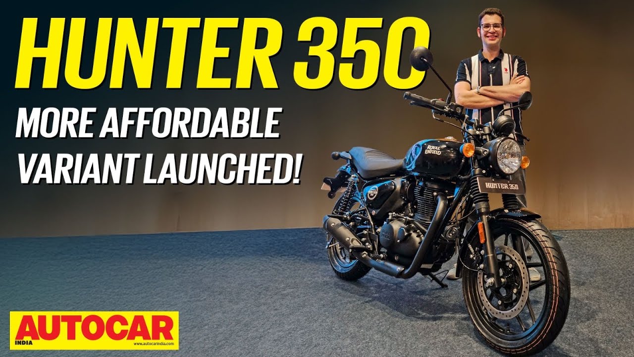 2026 Royal Enfield Hunter 350 walkaround - New variant, more colours | First Look | Autocar India 