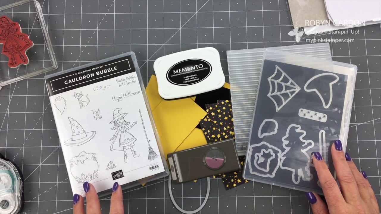 NEW Stampin' Up! Cauldron Bubble Baker's Box Tutorial - EPISODE SIX HUNDRED FIFTY NINE!!