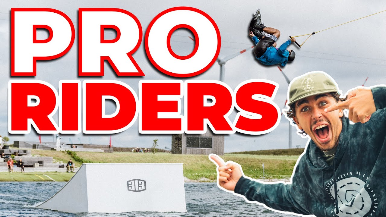 Pro Wakeboarders at 313 Cable Park | Redbull Wake2El 2023 Practice