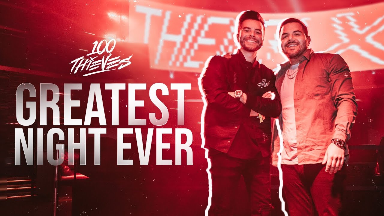 NADESHOT REACTS TO 100 THIEVES' GREATEST NIGHT EVER (ft. LIL DICKY, COURAGE, VALKYRAE)