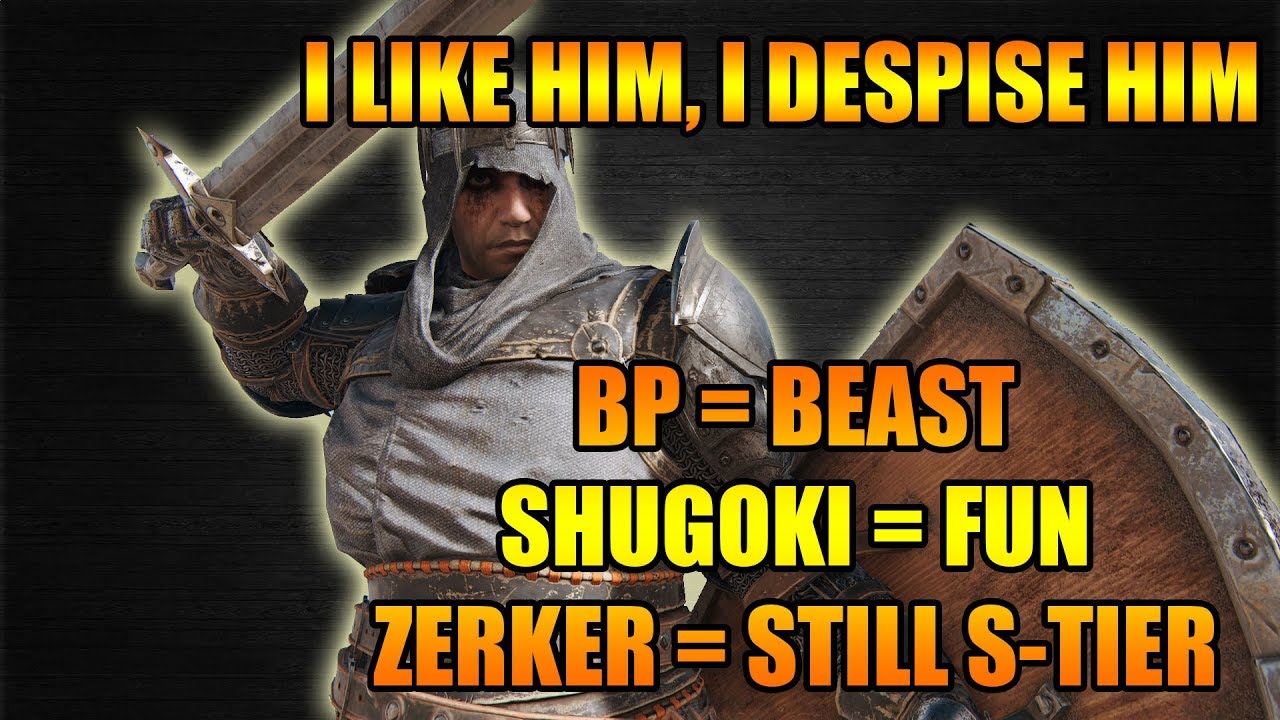 I like and despise Black Prior - Shugoki is now Fun - Season 9 Day 1 Highlights [For Honor]