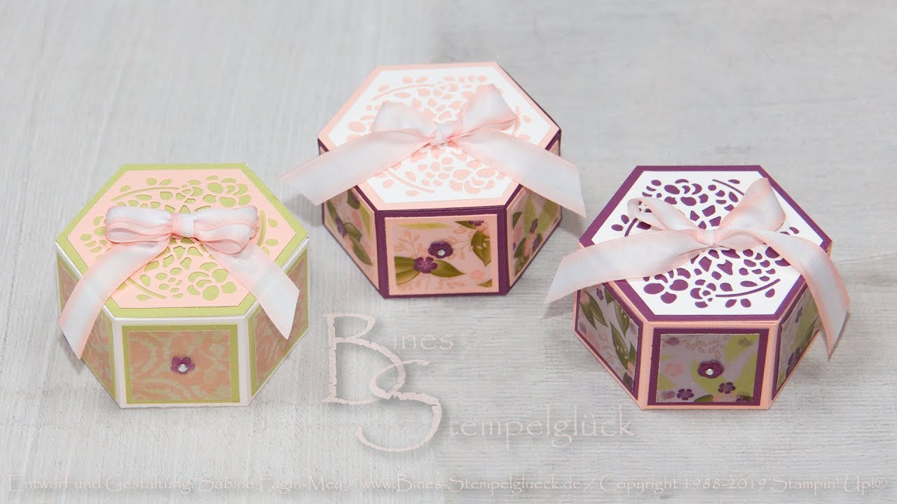 Fensterschachtel Blütensinfonie • Elegante Verpackung • Stampin‘ Up!