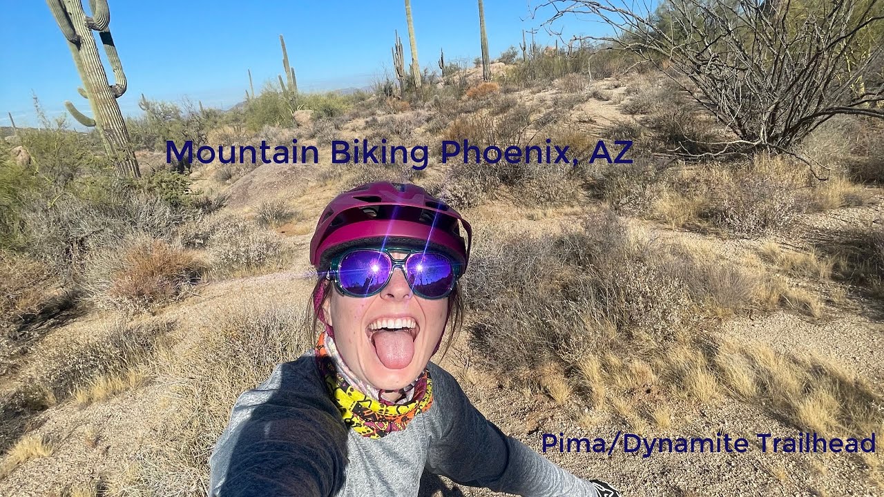 Mountain Biking Phoenix AZ Pima/Dynamite trailhead Latigo-RockTank-Hawknest