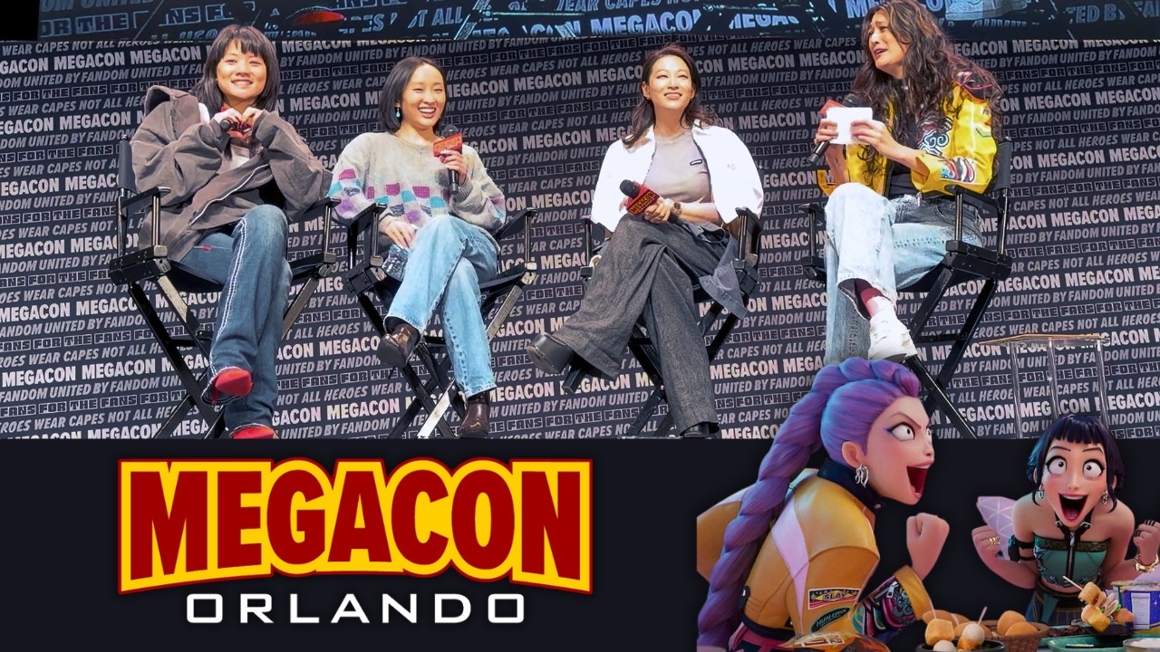 KPOP Demon Hunters ASSEMBLE! Ji-Young Yoo, Arden Cho & Rei Ami at Megacon 2026
