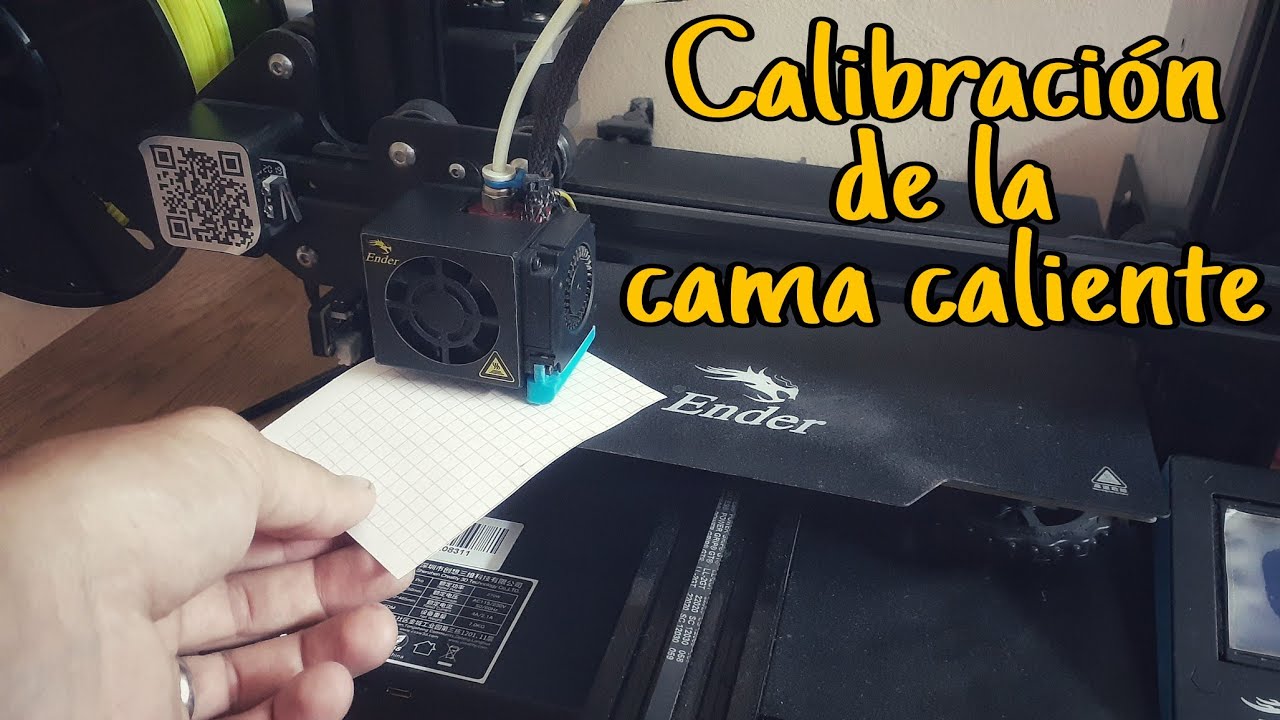 Calibración Cama Caliente (ender 3 pro) 😊😊