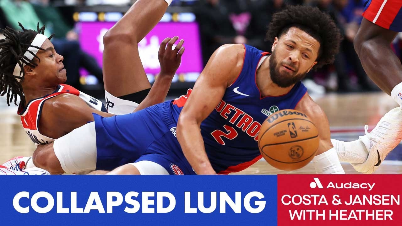 Cade Cunningham Diagnosed With Collapsed Lung | Costa and Jansen