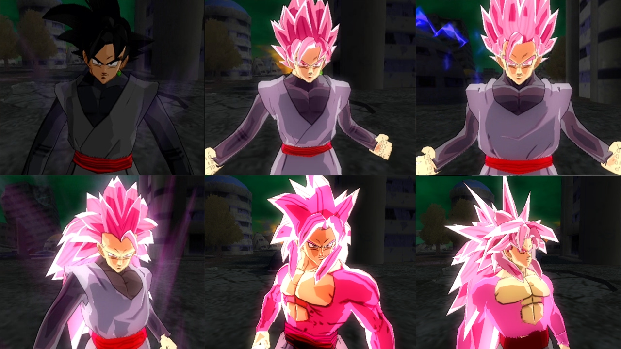 Goku Black All Forms| Dragon Ball Budokai Tenkaichi 3 (MOD)
