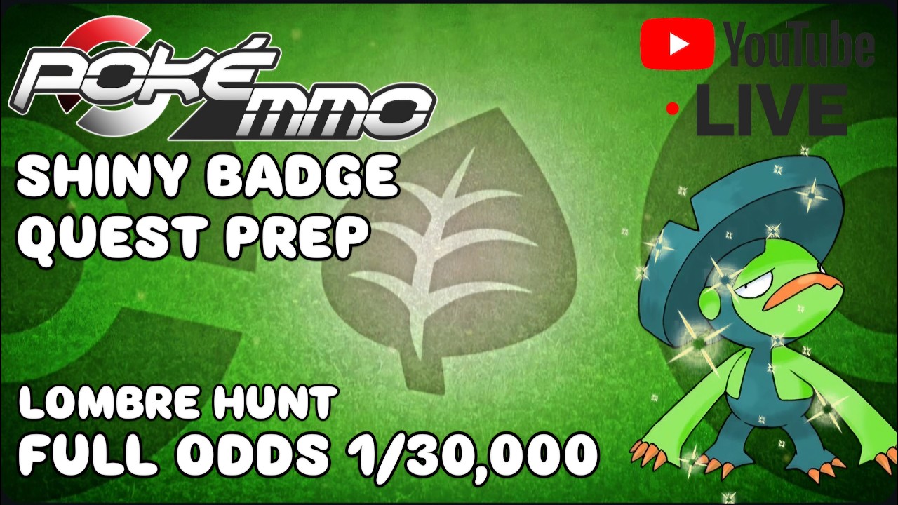 [Sÿn] ✨ Shiny hunting Lombre ✨ FULL ODDS 1/30,000 | PokeMMO