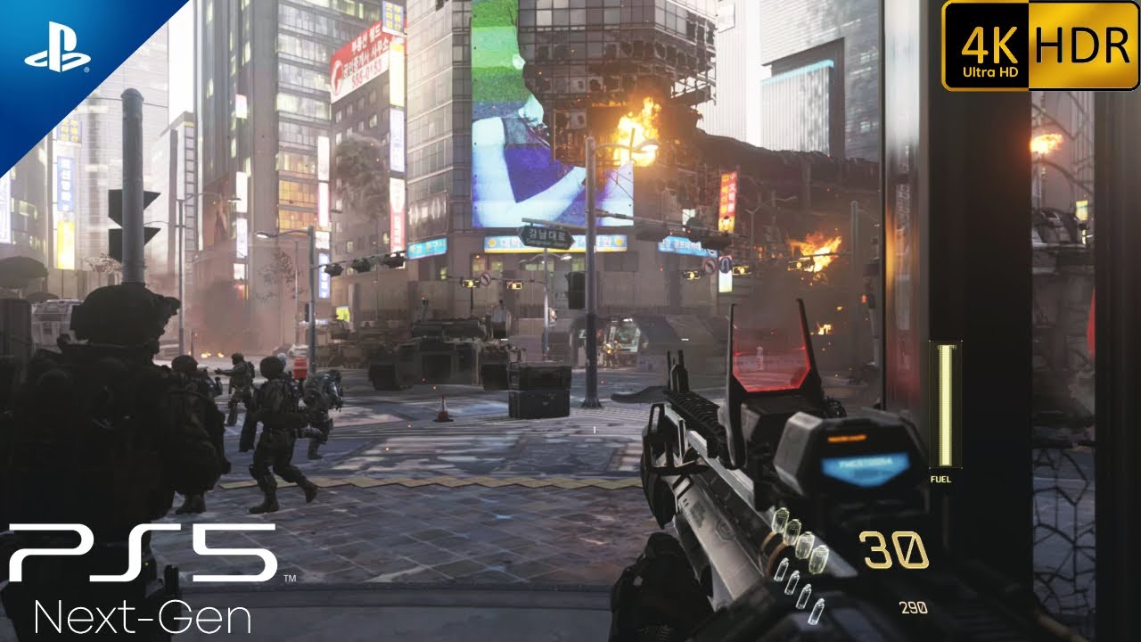 Invasion of Seoul | Realistic immersive Gameplay [4K 60FPS] Call of Duty