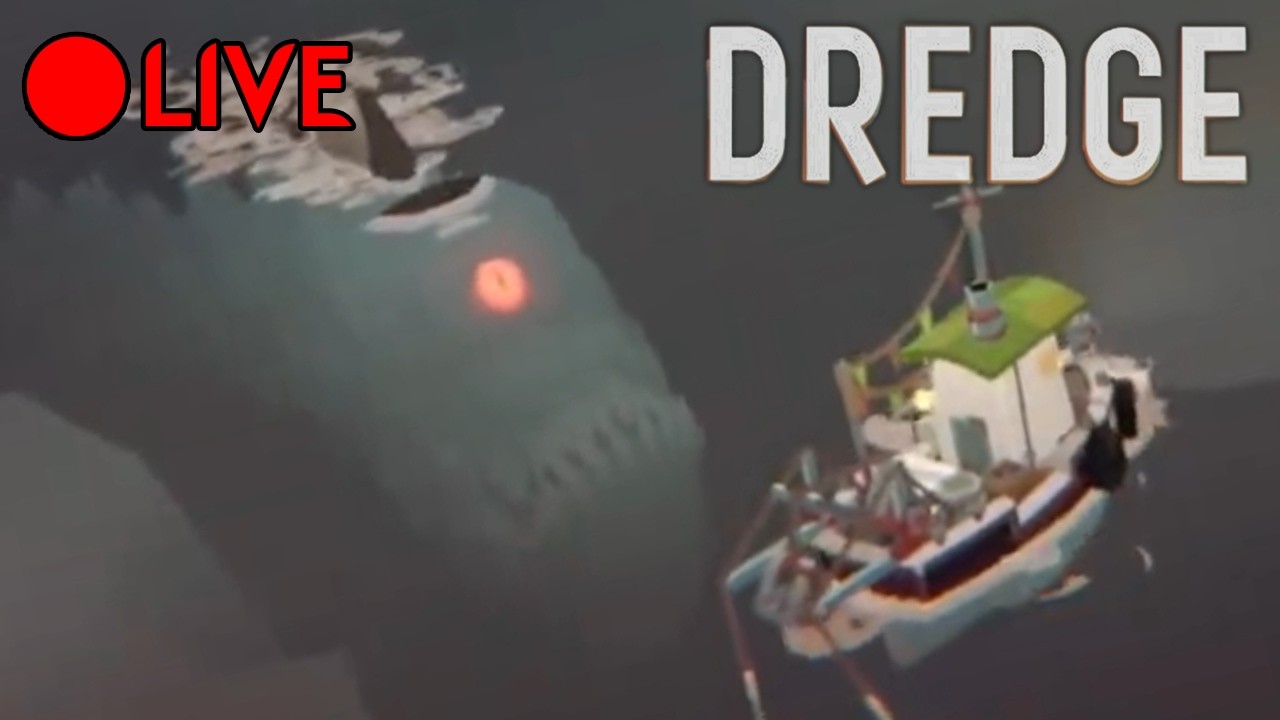 🔴 IS THE FISH TALKING TO ME?? || DREDGE - First Playthrough