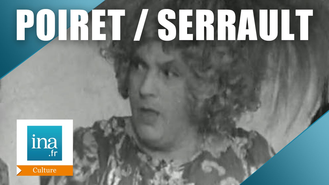 Michel Serrault et Jean Poiret 