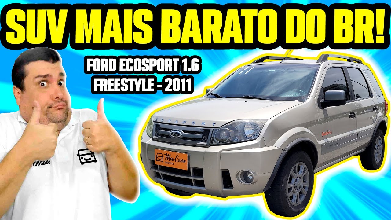 FORD ECOSPORT 1.6 FREESTYLE - BARATO mas É PÉSSIMO NEGÓCIO ou AINDA É UMA BOA? (Avaliação)