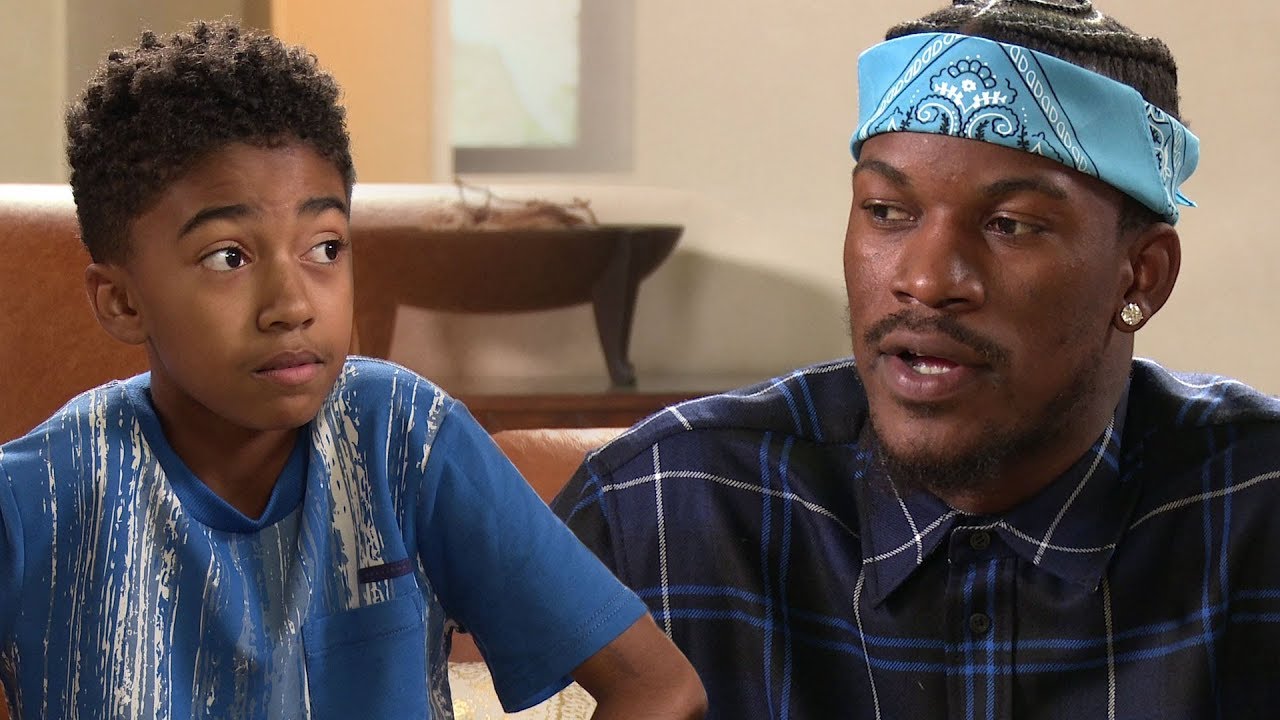 Jimmy Butler & Miles Brown Have A Freaky Friday