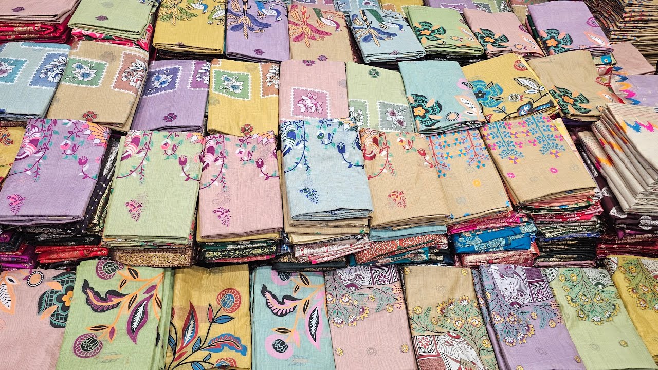Cotton Banarashi Saree Wholesale in surat