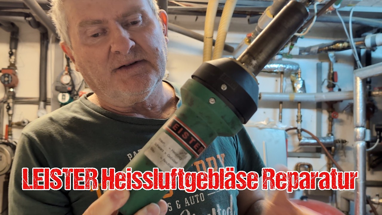 LEISTER Zündgebläse | Heissluftgebläse | Igniter | Reparatur | Hargassner