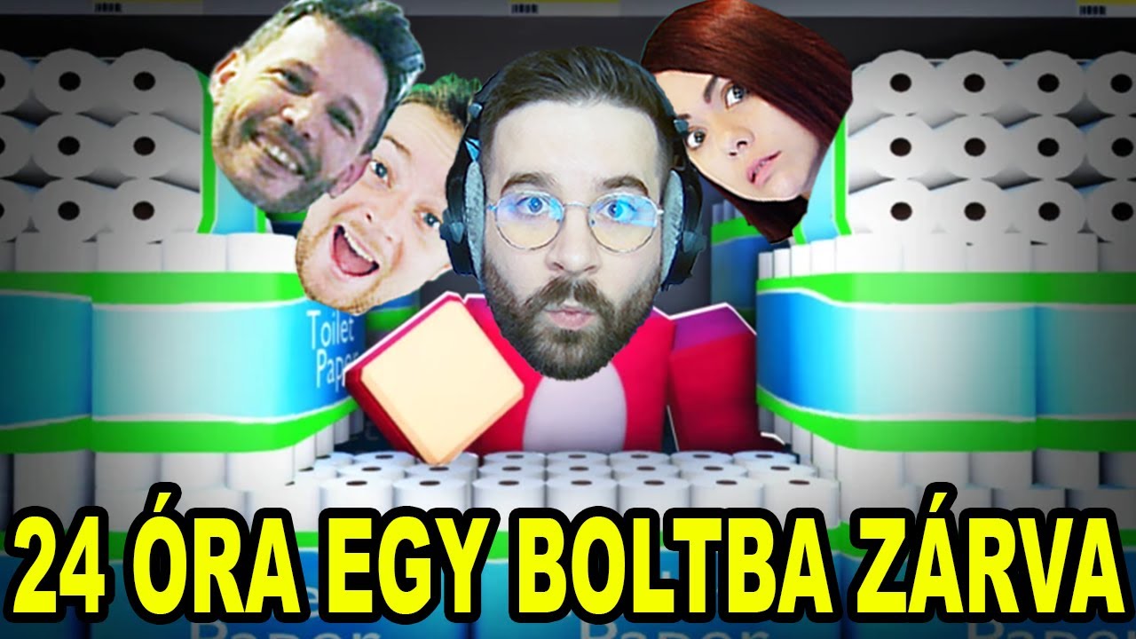 TÚLÉLTÜNK 24 ÓRÁT egy BOLTBA ZÁRVA Doggyandi,Immu,ZsDav - Survive Overnight in a Mega Store