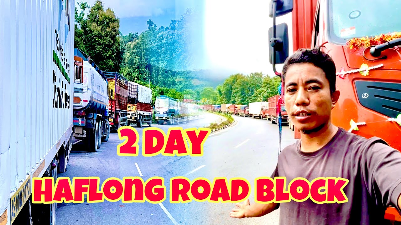 Haflong Road Block 2 Days 😭 Agartala Se Guwahati Haflong Hoke || Road Block Main Fash Suka Hun🥲