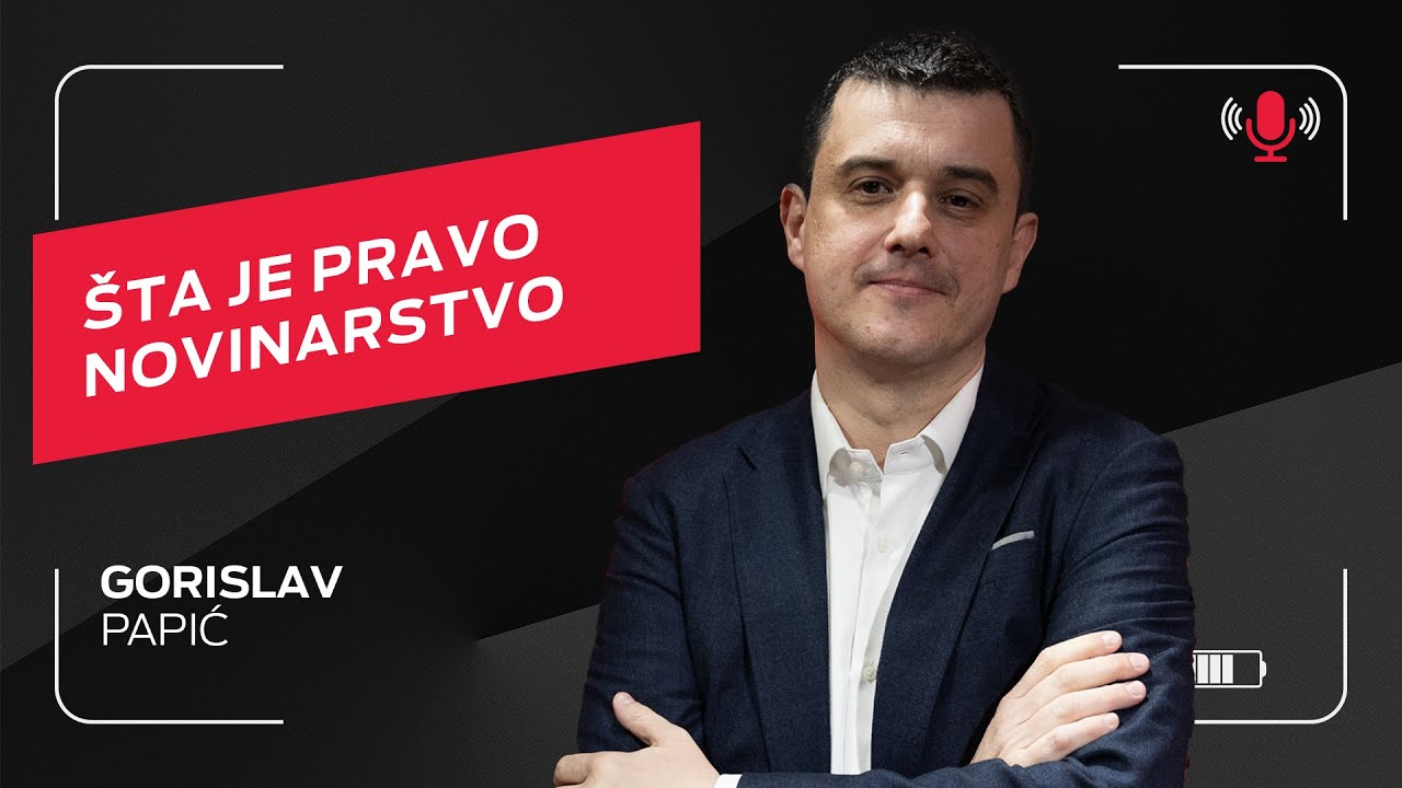 &Scaron;ta je pravo novinarstvo I Gorislav Papić  I Telcast epizoda 38
