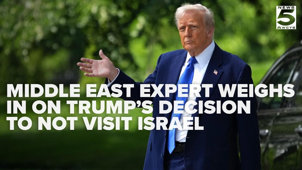 Middle East expert explains why Israel was left off Trump's foreign trip itinerary