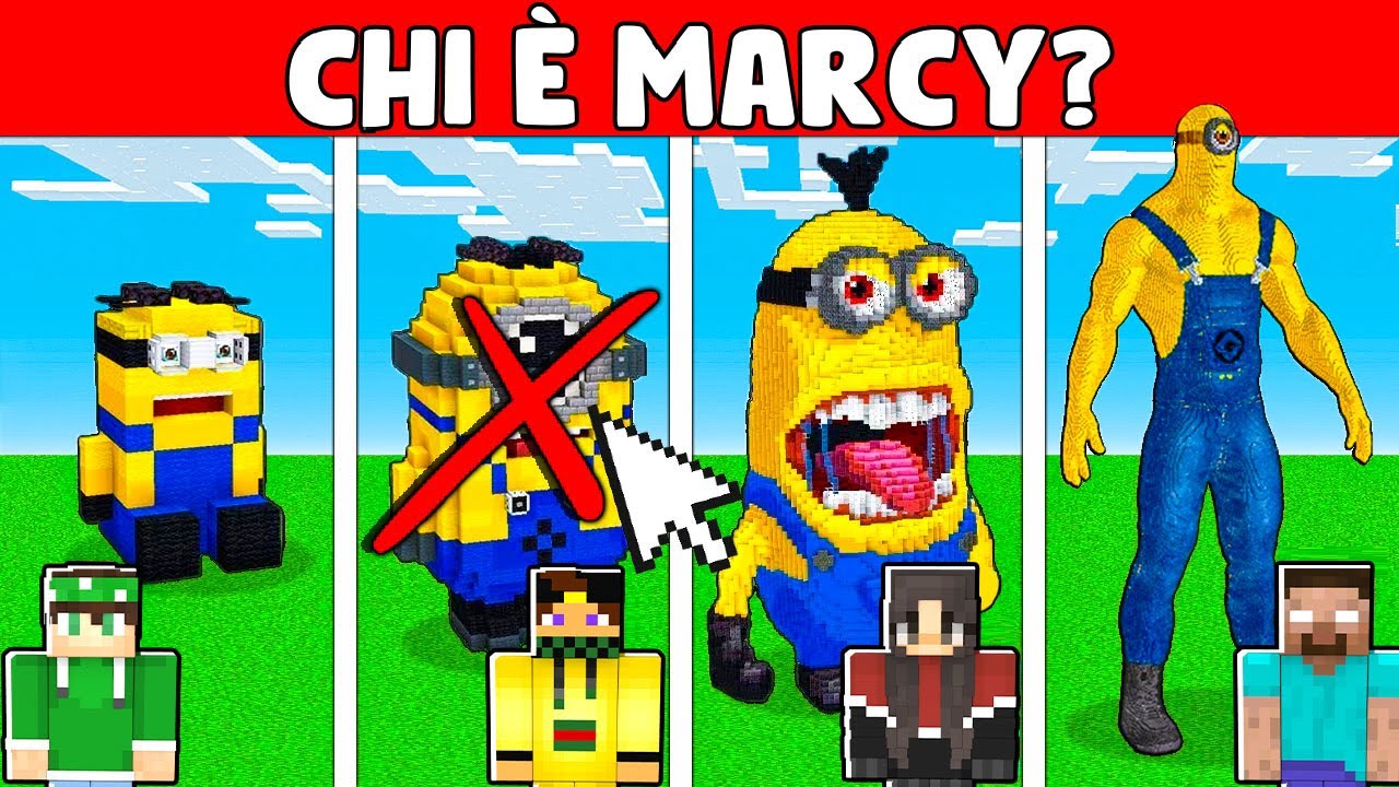 INDOVINA IL COSTRUTTORE su MINECRAFT!