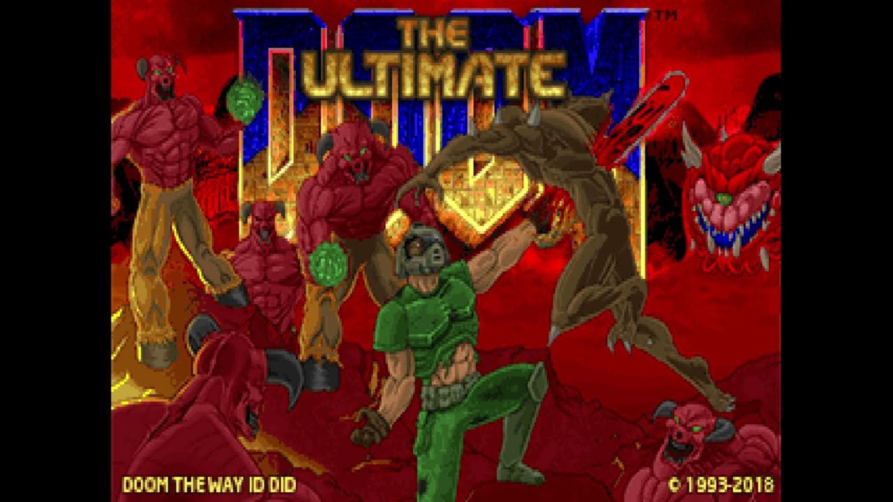 Doom The Way Id Did (PC Mod) - E1M1: Communications Bridge (UV-Max)